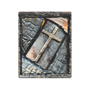 Impresión En Metal Cruz de Protección