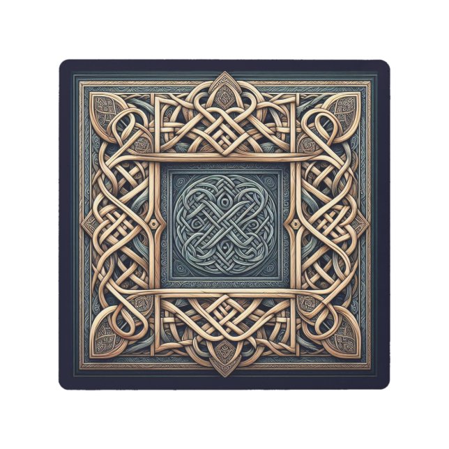 Impresión En Metal Cuadrado Celta (Anverso)