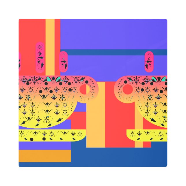 Impresión En Metal CUPS + colores (Anverso)