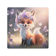 Cute Fantasy Forest Fox