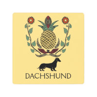 Dachshund Welcome Pineapple