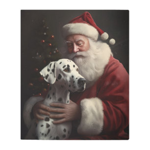 Impresión En Metal Dalmacia Con Navidades Festejos De Santa Claus