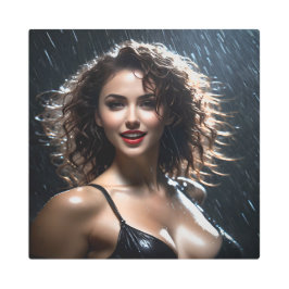 Impresión En Metal Danza de la lluvia 10