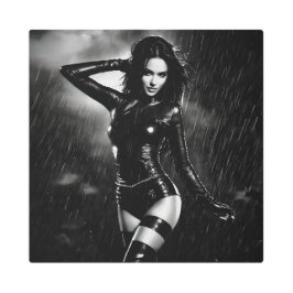 Impresión En Metal Danza de la lluvia 11