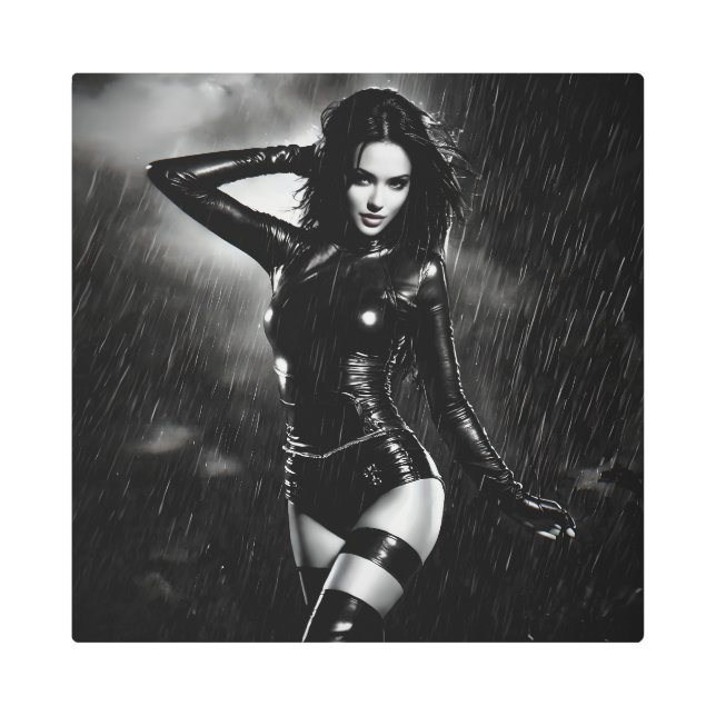 Impresión En Metal Danza de la lluvia 11 (Anverso)