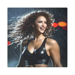 Impresión En Metal Danza de la lluvia 24