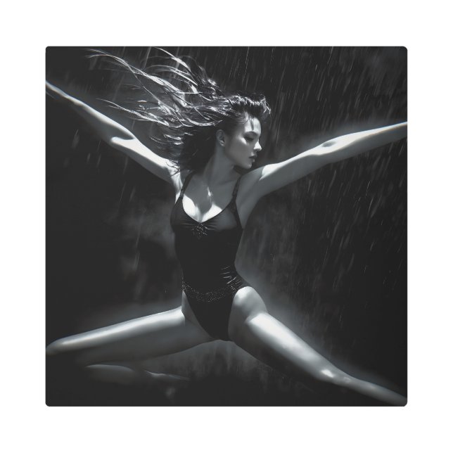 Impresión En Metal Danza de la lluvia 3 (Anverso)
