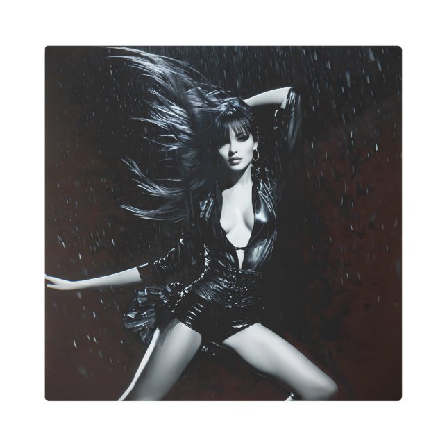 Impresión En Metal Danza de la lluvia 5 (Anverso)