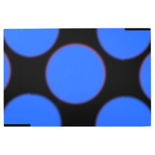 Impresión En Metal dap blue puntos Metalizado Wall Art