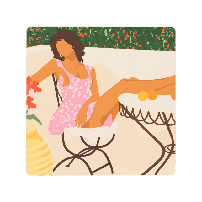 Impresión En Metal Daydream de verano (Anverso)