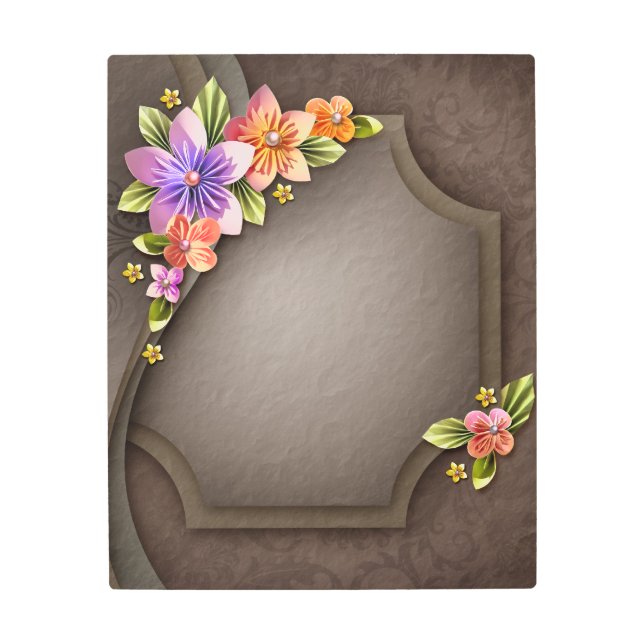 Impresión en metal de 16" x 16" (Anverso)