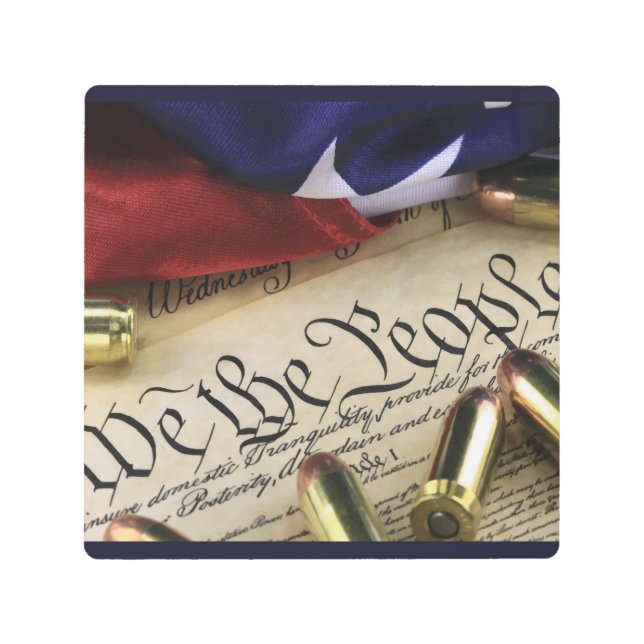 Impresión En Metal Declaración de Independencia (Anverso)