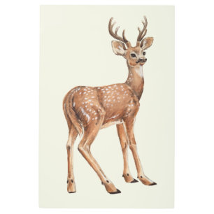 Impresión En Metal Deer