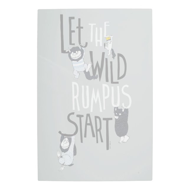 Impresión En Metal Dejemos que empiecen los pulpos salvajes (Anverso)