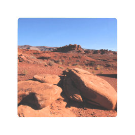 Impresión En Metal Desierto de Utah