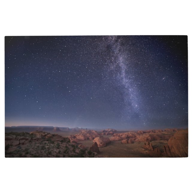 Impresión En Metal Desiertos | Kayenta Monument Valley Arizona (Anverso)