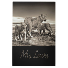 Impresión En Metal Destinos del destino del hogar del amor de la mamá