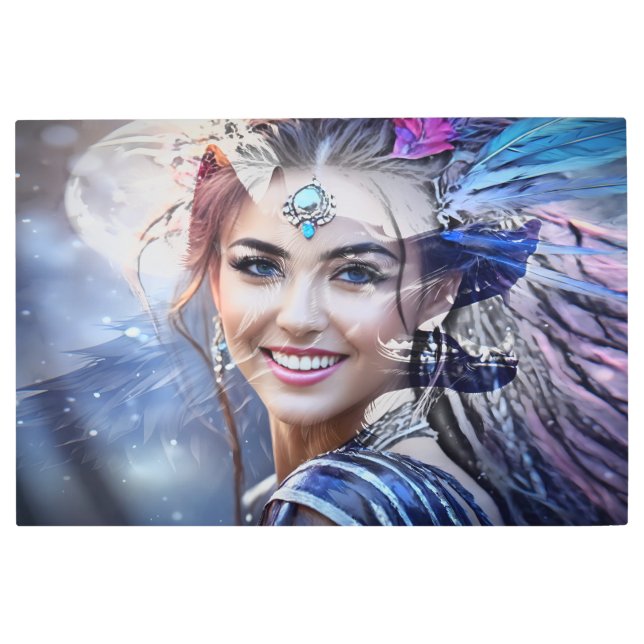 Impresión En Metal Detrás de la máscara 10 (Anverso)