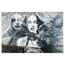 Impresión En Metal Detrás de la máscara 11