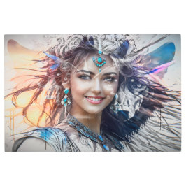 Impresión En Metal Detrás de la máscara 22