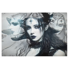 Impresión En Metal Detrás de la máscara 3