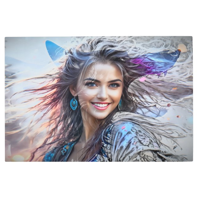 Impresión En Metal Detrás de la máscara 6 (Anverso)