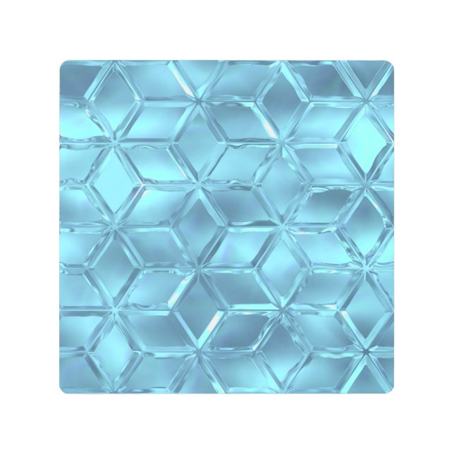 Impresión En Metal Diamantes de cristal (Anverso)