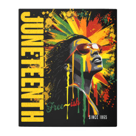 Impresión En Metal Diez de junio Libre desde 1865