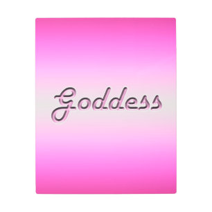 Impresión En Metal Diosa