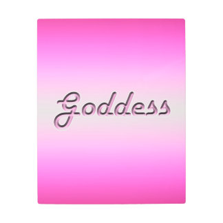 Impresión En Metal Diosa