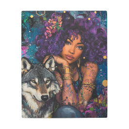 Impresión En Metal Diosa de la noche de verano