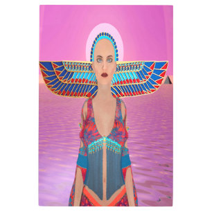 Impresión En Metal Diosa egipcia