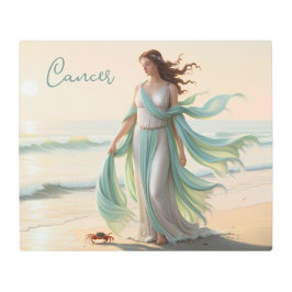 Impresión En Metal Diosa griega bonito | El cáncer, el cangrejo