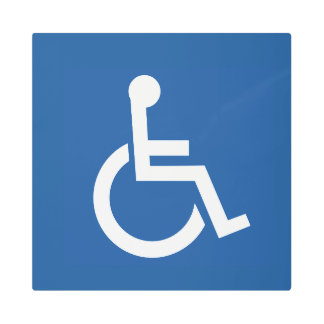 Impresión En Metal Discapacitado