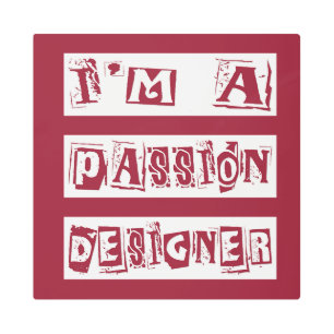 Impresión En Metal Diseñador de pasiones