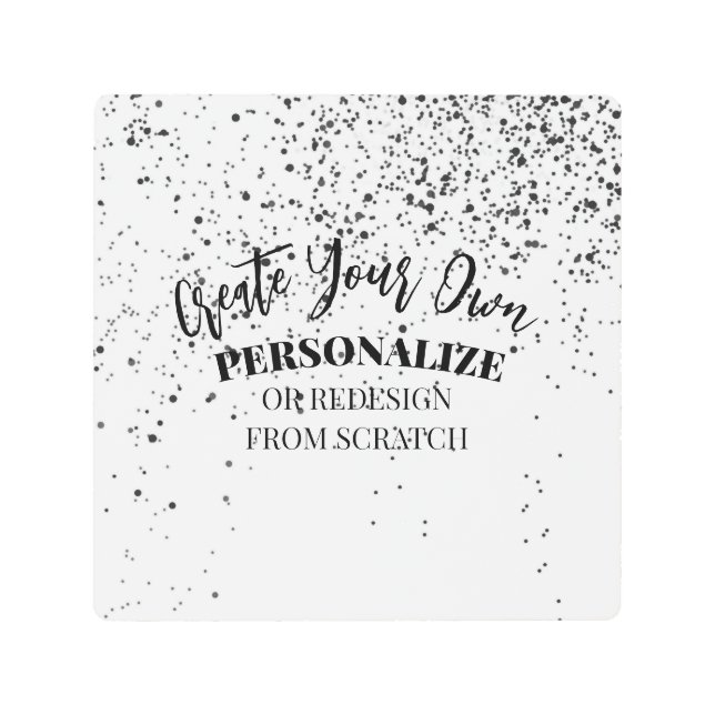 Impresión En Metal Diseñar su propio Personalizado (Anverso)