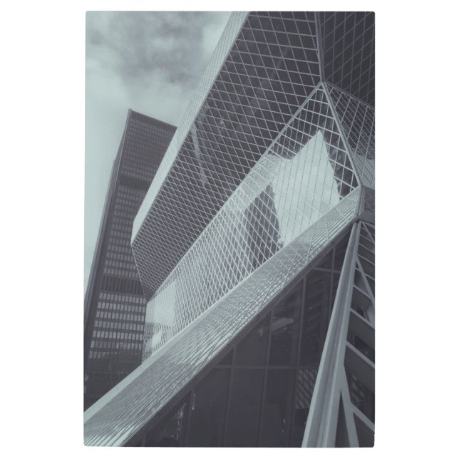 Impresión En Metal Diseño moderno Seattle (Anverso)