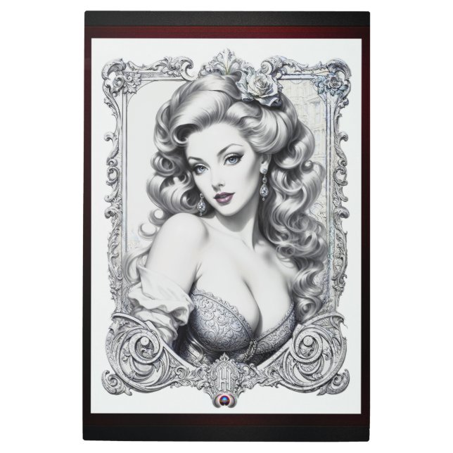 Impresión En Metal Diversión es mi nombre medio, AI Concept Art de Xz (Anverso)