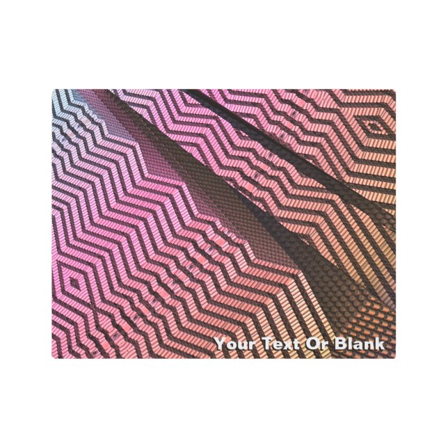 Impresión En Metal Divisiones tribales (Anverso)