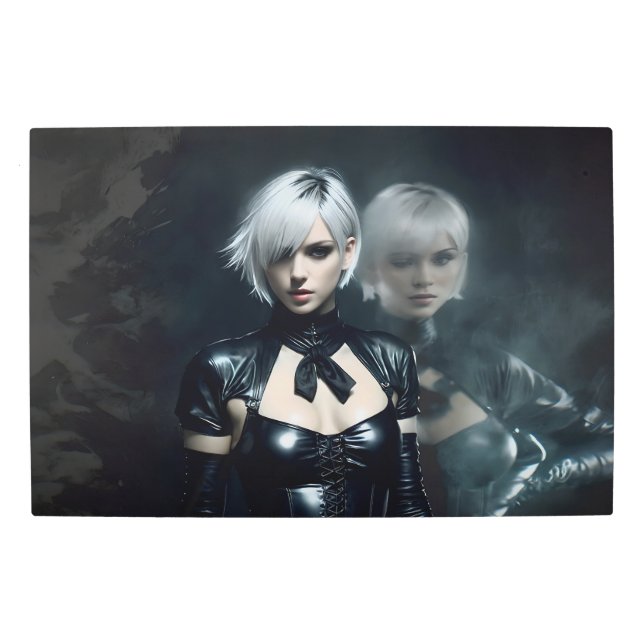 Impresión En Metal Doing girly stuff 16 (Anverso)