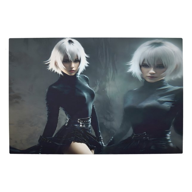 Impresión En Metal Doing girly stuff 17 (Anverso)