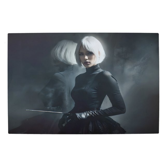 Impresión En Metal Doing girly stuff 23 (Anverso)