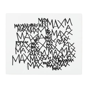 Impresión En Metal Donde están las cosas salvajes Máximo repetido