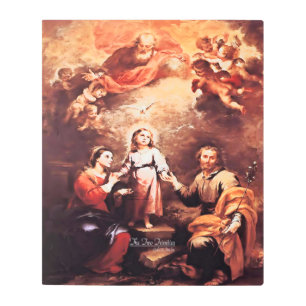 Impresión En Metal Dos trinidades