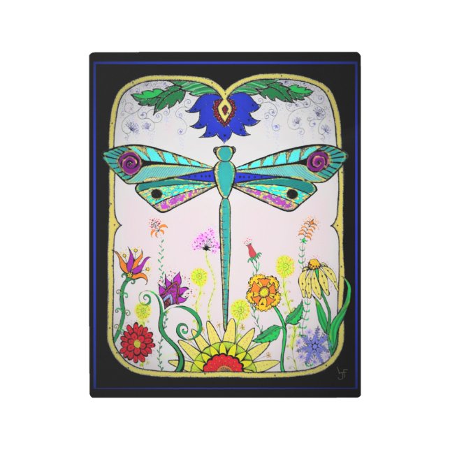 Impresión En Metal Dragón (Anverso)