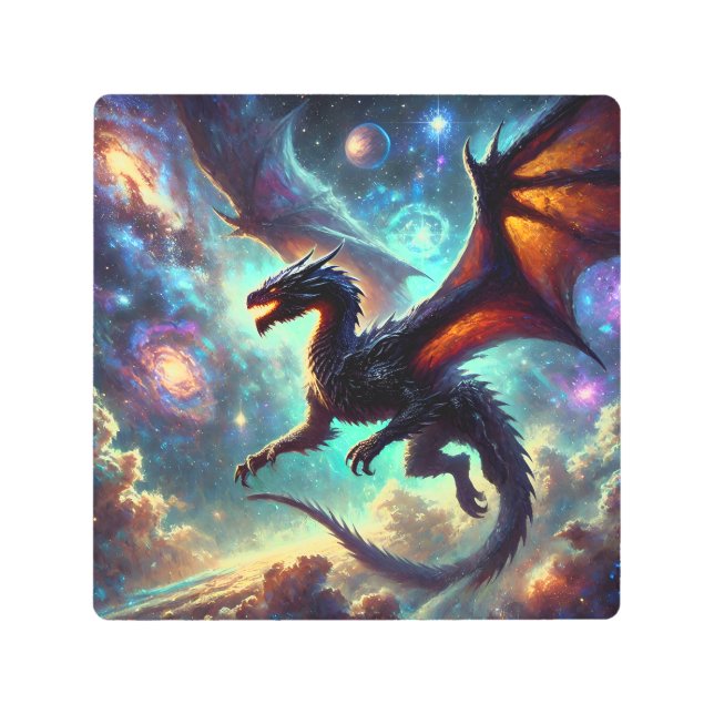 Impresión En Metal dragón (Anverso)