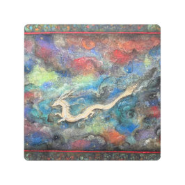 Impresión En Metal Dragon in the Clouds