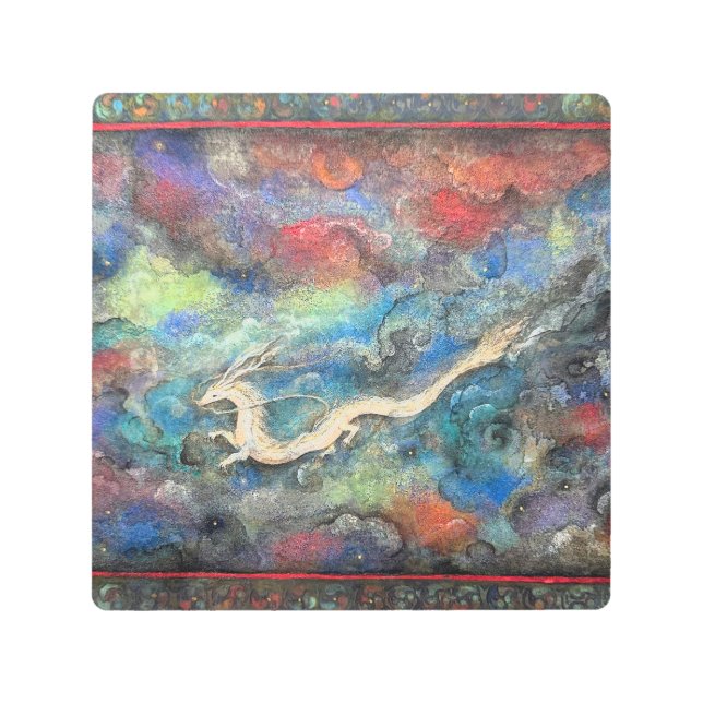 Impresión En Metal Dragon in the Clouds (Anverso)