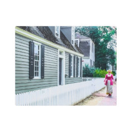 Impresión En Metal DSC02376-Dama Colonial caminando