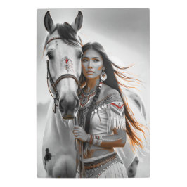 Impresión En Metal Dulces recuerdos del futuro bw 75